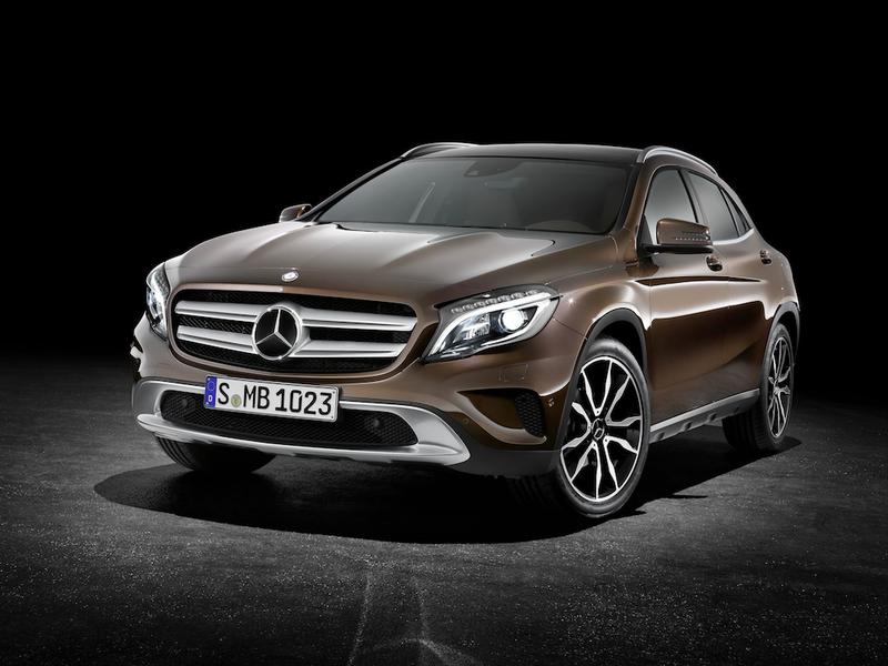 Primele imagini Oficiale cu Noul Model Mercedes-Benz GLA