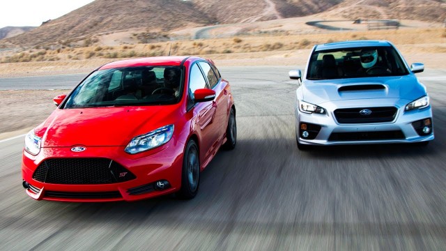 Ford Focus ST 2014 versus Subaru WRX 2015